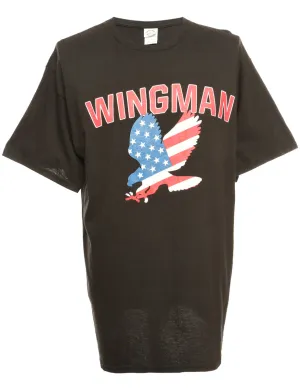 Wingman Printed T-shirt - M