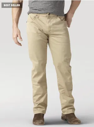 WRANGLER MENS RETRO SLIM FIT STRAIGHT LEG PANT IN FAWN STYLE 88MWZFN