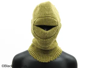 WWII - Tan Knit Balaclava